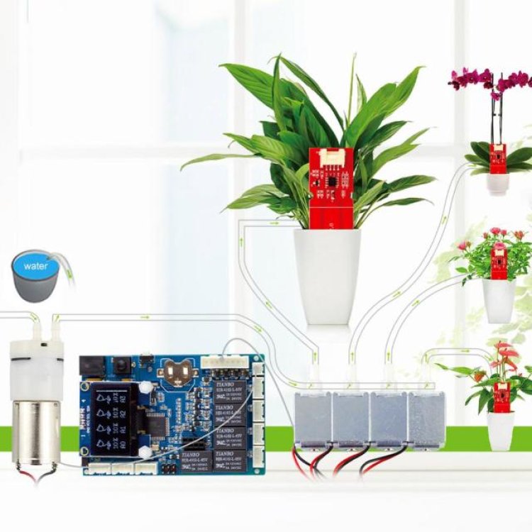 Arduino ile Topraklı ve Topraksız Bitki Yetiştirme Sistemi ve Sulama